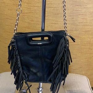 Fringe crossbody bag by Maje